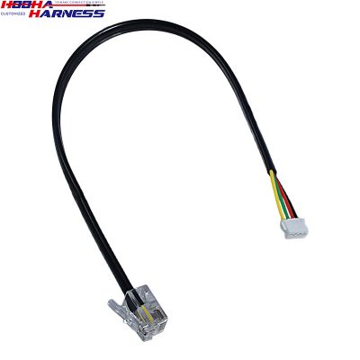 rj11 4P4C male plug connector to xh2.54mm connector rj11 cable communication cable adapter