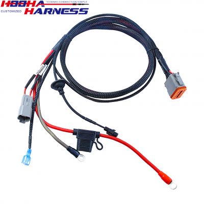 Deutsch Connector Wiring,custom wire harness,Audio/Video cable,Automotive Wire Harness,Fuse Holder/Fuse Box