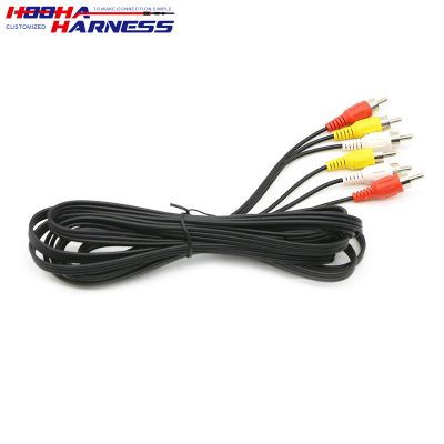 3RCA to 3RCA AUX Audio cable