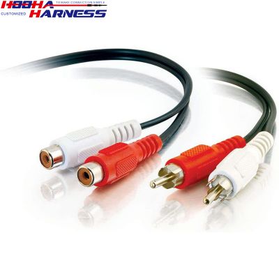 RCA Stereo Audio male to female Cable