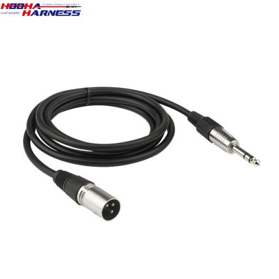 XLR 3pin female to 6.5(6.35) female extension cable